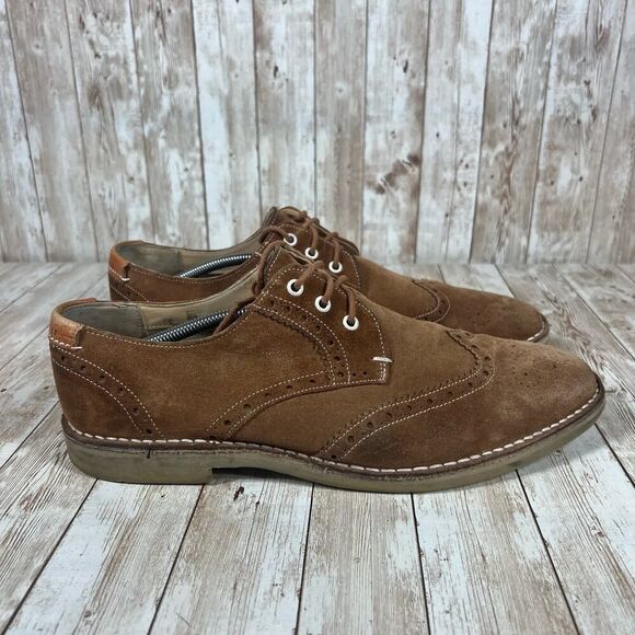Ted baker‎ wingtip brown Mens 14 - Picture 1 of 9